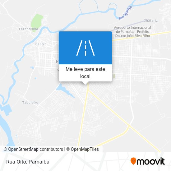 Rua Oito mapa