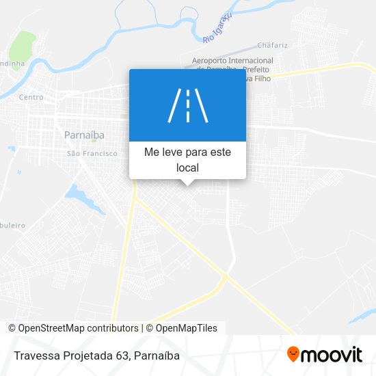Travessa Projetada 63 mapa
