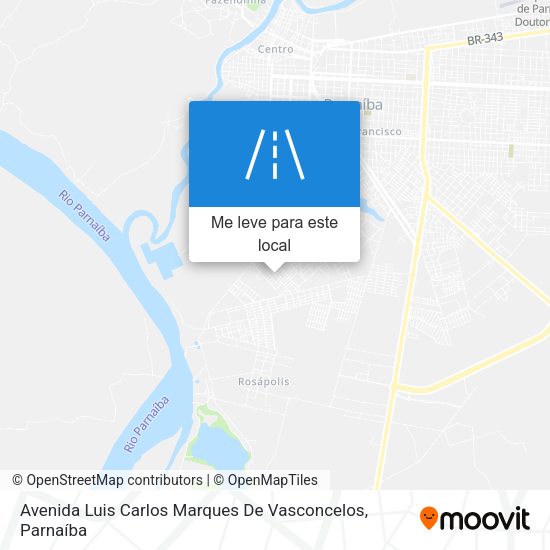 Avenida Luis Carlos Marques De Vasconcelos mapa