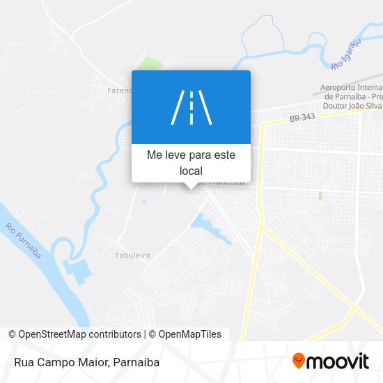 Rua Campo Maior mapa
