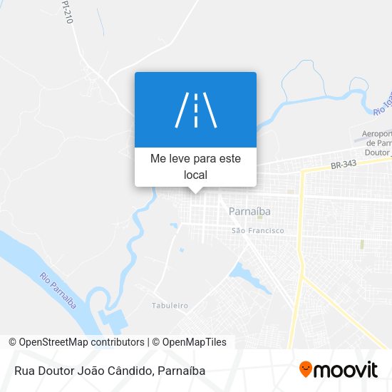 Rua Doutor João Cândido mapa