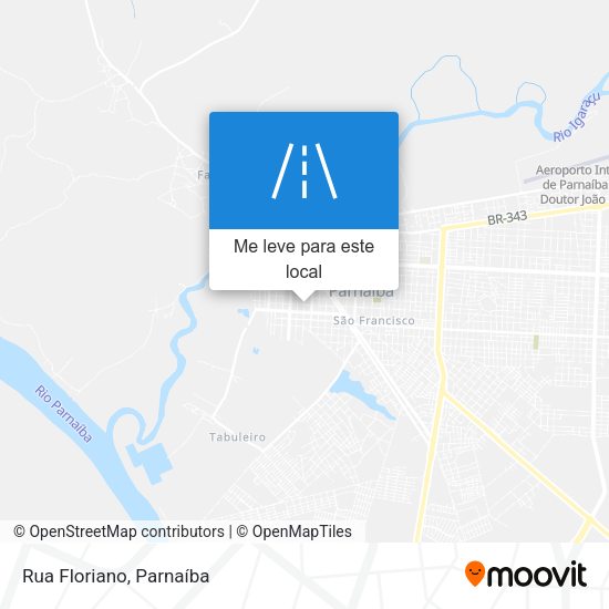 Rua Floriano mapa