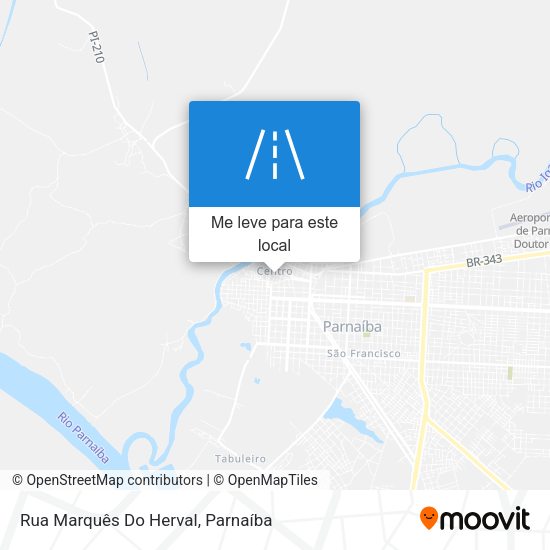Rua Marquês Do Herval mapa