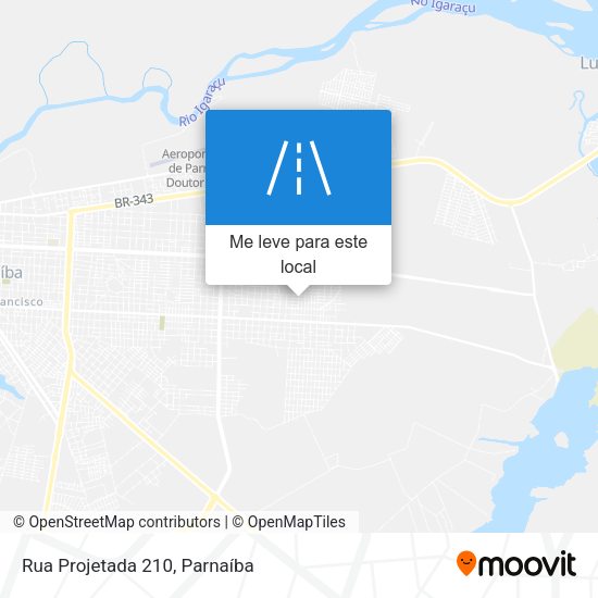 Rua Projetada 210 mapa