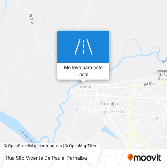 Rua São Vicente De Paula mapa