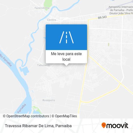 Travessa Ribamar De Lima mapa