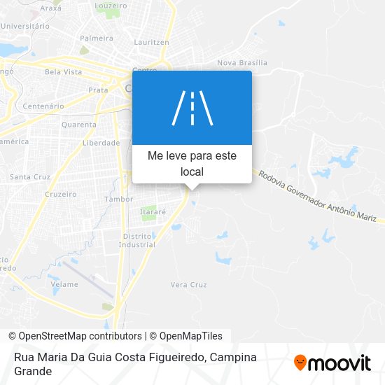 Rua Maria Da Guia Costa Figueiredo mapa