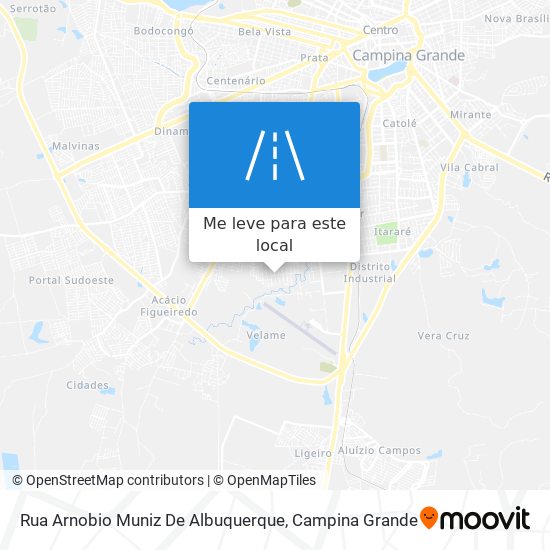 Rua Arnobio Muniz De Albuquerque mapa