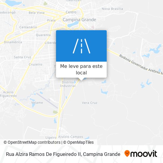 Rua Alzira Ramos De Figueiredo II mapa