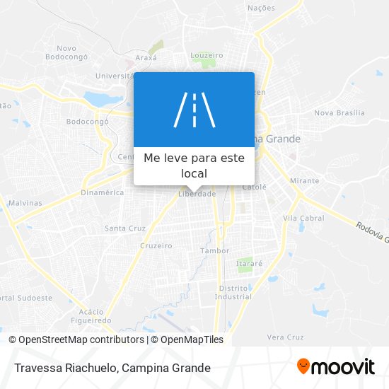 Travessa Riachuelo mapa