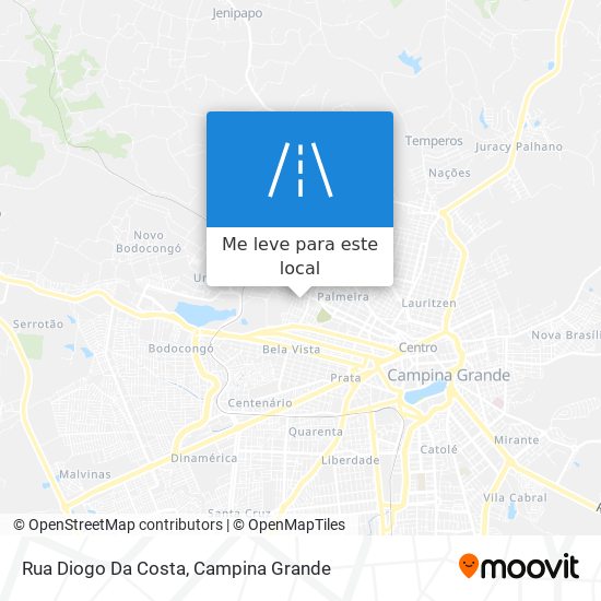 Rua Diogo Da Costa mapa