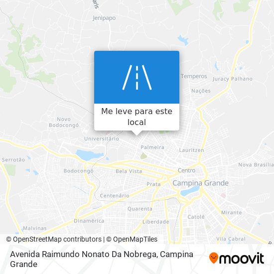 Avenida Raimundo Nonato Da Nobrega mapa