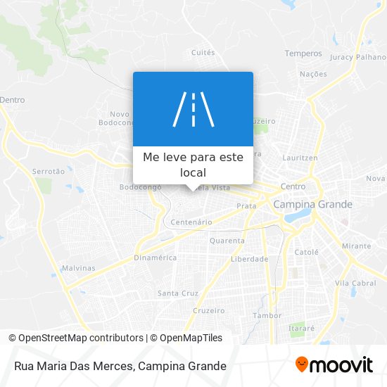 Rua Maria Das Merces mapa