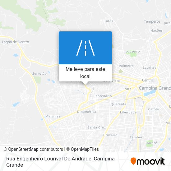 Rua Engenheiro Lourival De Andrade mapa