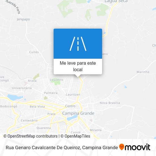 Rua Genaro Cavalcante De Queiroz mapa
