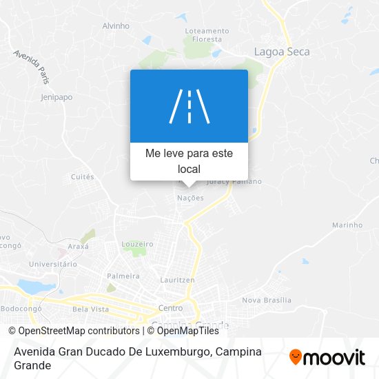 Avenida Gran Ducado De Luxemburgo mapa
