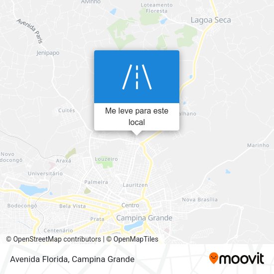 Avenida Florida mapa