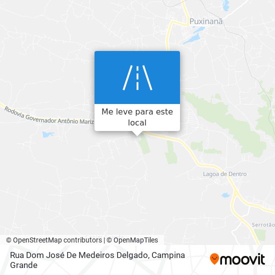 Rua Dom José De Medeiros Delgado mapa