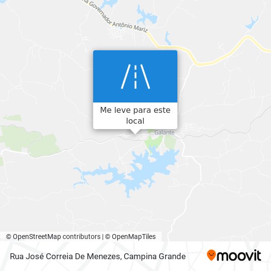 Rua José Correia De Menezes mapa