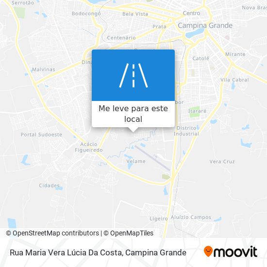 Rua Maria Vera Lúcia Da Costa mapa