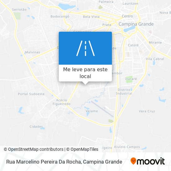 Rua Marcelino Pereira Da Rocha mapa