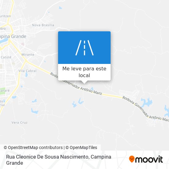 Rua Cleonice De Sousa Nascimento mapa