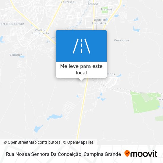 Rua Nossa Senhora Da Conceição mapa