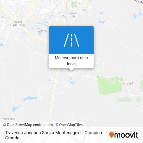 Travessa Josefina Souza Montenegro II mapa