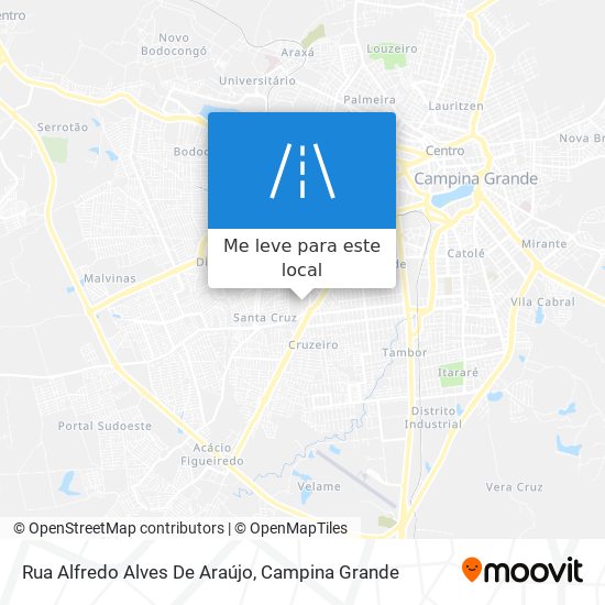 Rua Alfredo Alves De Araújo mapa