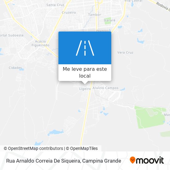 Rua Arnaldo Correia De Siqueira mapa