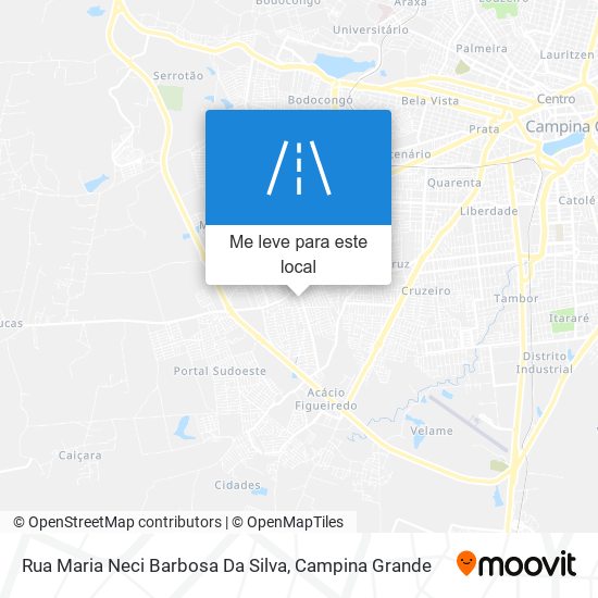 Rua Maria Neci Barbosa Da Silva mapa