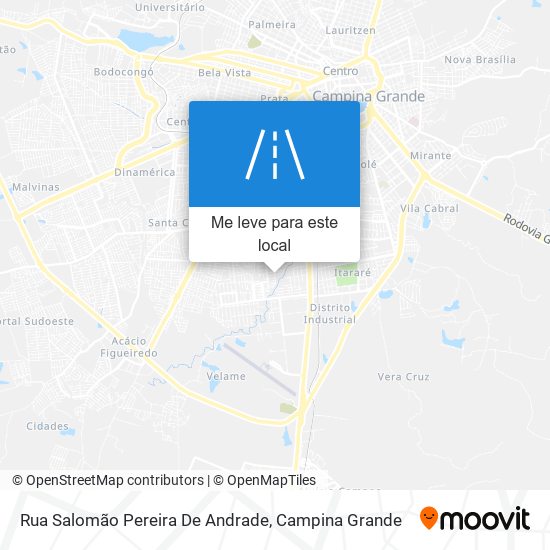 Rua Salomão Pereira De Andrade mapa