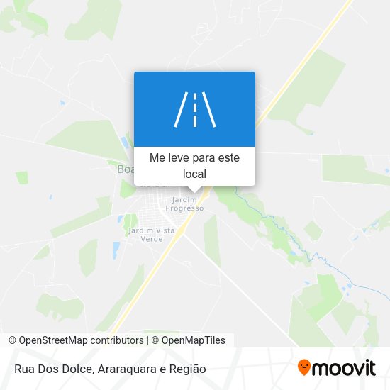 Rua Dos Dolce mapa
