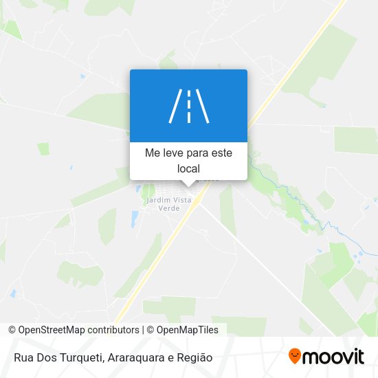 Rua Dos Turqueti mapa