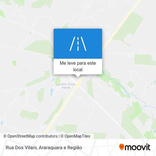 Rua Dos Vilani mapa