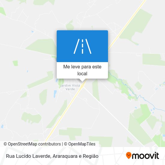 Rua Lucido Laverde mapa