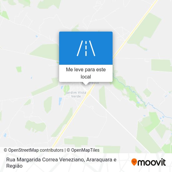 Rua Margarida Correa Veneziano mapa