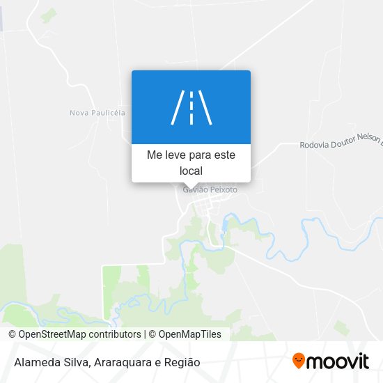 Alameda Silva mapa