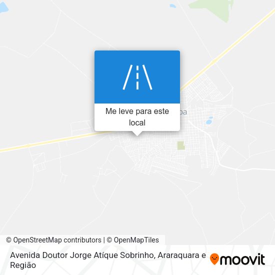 Avenida Doutor Jorge Atíque Sobrinho mapa