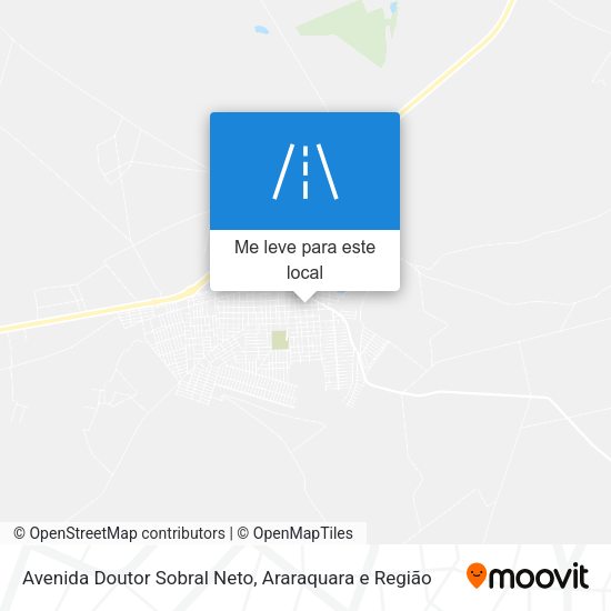 Avenida Doutor Sobral Neto mapa