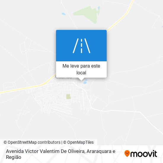 Avenida Victor Valentim De Oliveira mapa