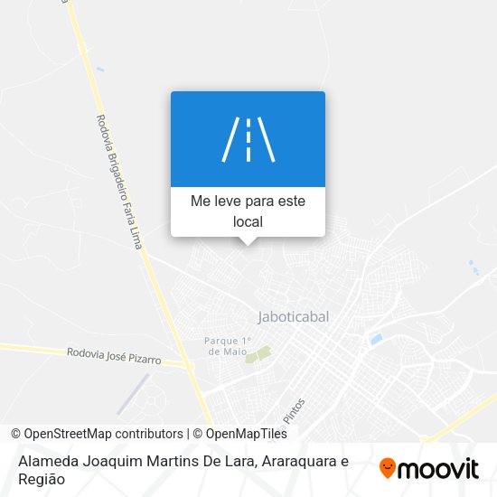Alameda Joaquim Martins De Lara mapa