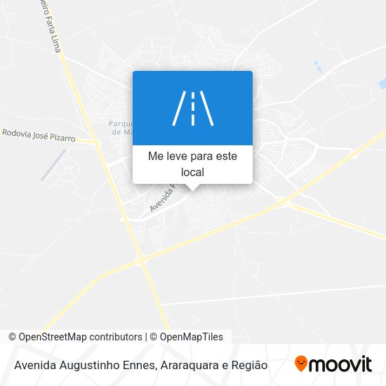 Avenida Augustinho Ennes mapa