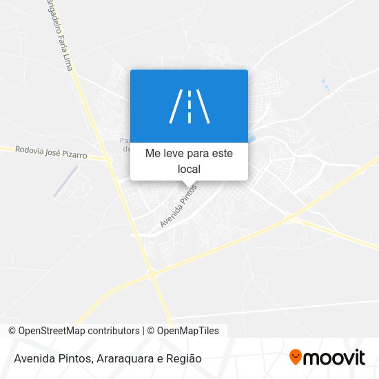 Avenida Pintos mapa