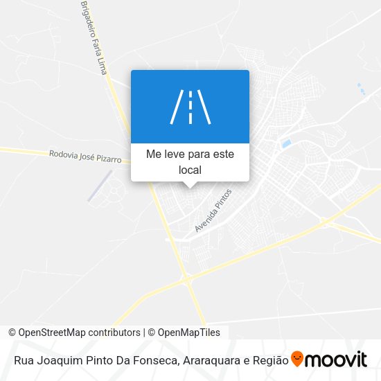 Rua Joaquim Pinto Da Fonseca mapa