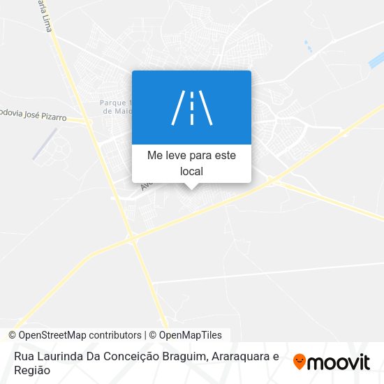 Rua Laurinda Da Conceição Braguim mapa