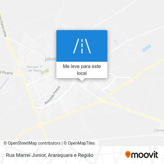 Rua Marrei Junior mapa