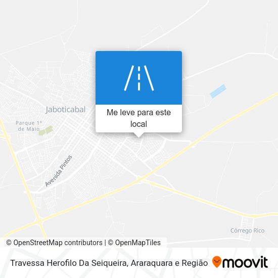 Travessa Herofilo Da Seiqueira mapa