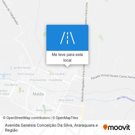 Avenida Genésia Conceição Da Silva mapa