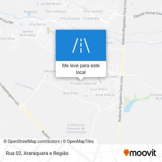 Rua 02 mapa
